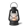 Lantaarn - zwart - 22 cm