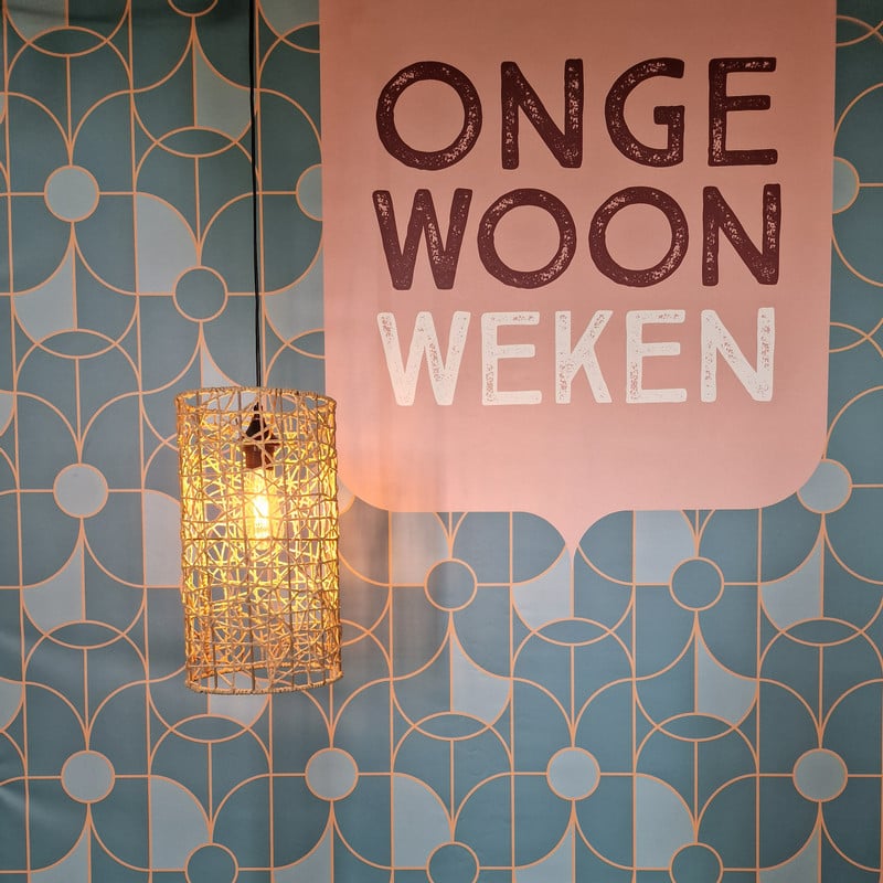 Hanglamp geweven cilinder ⌀22x40 cm