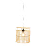 Hanglamp bamboe - naturel - ⌀28x33 cm