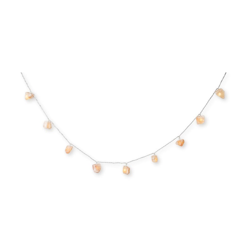 Lichtslinger zoutsteen - beige - 165 cm