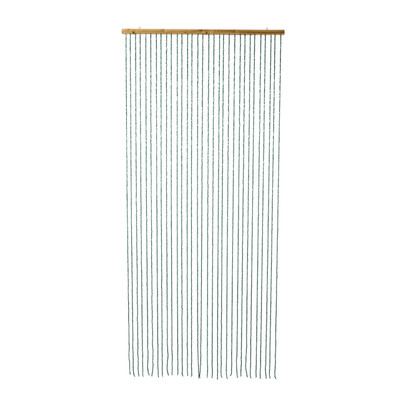 Deurgordijn bamboe - groen - 90x200 cm