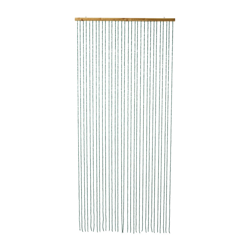 Deurgordijn bamboe - groen - 90x200 cm