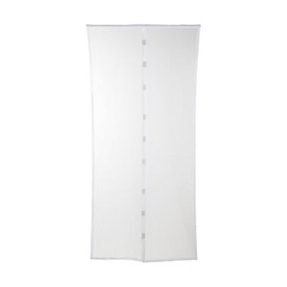 Horgordijn magnetisch - wit - 100x220 cm 