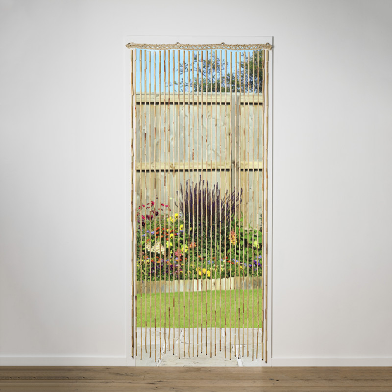 Vliegengordijn - bamboe - 90x200 cm