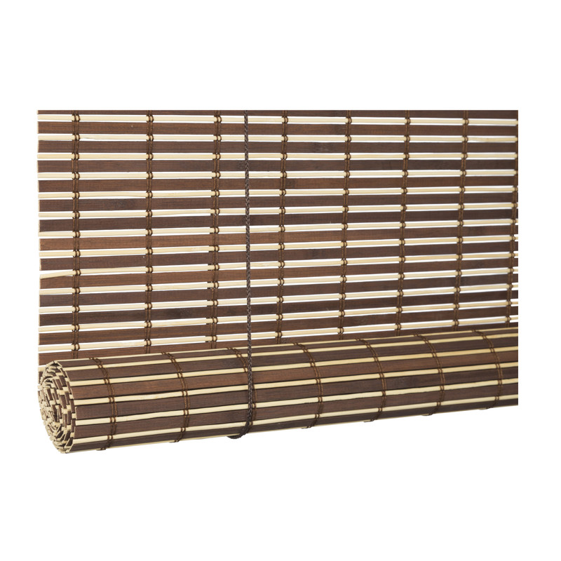 Rolgordijn bamboe - bruin - 150x180 cm