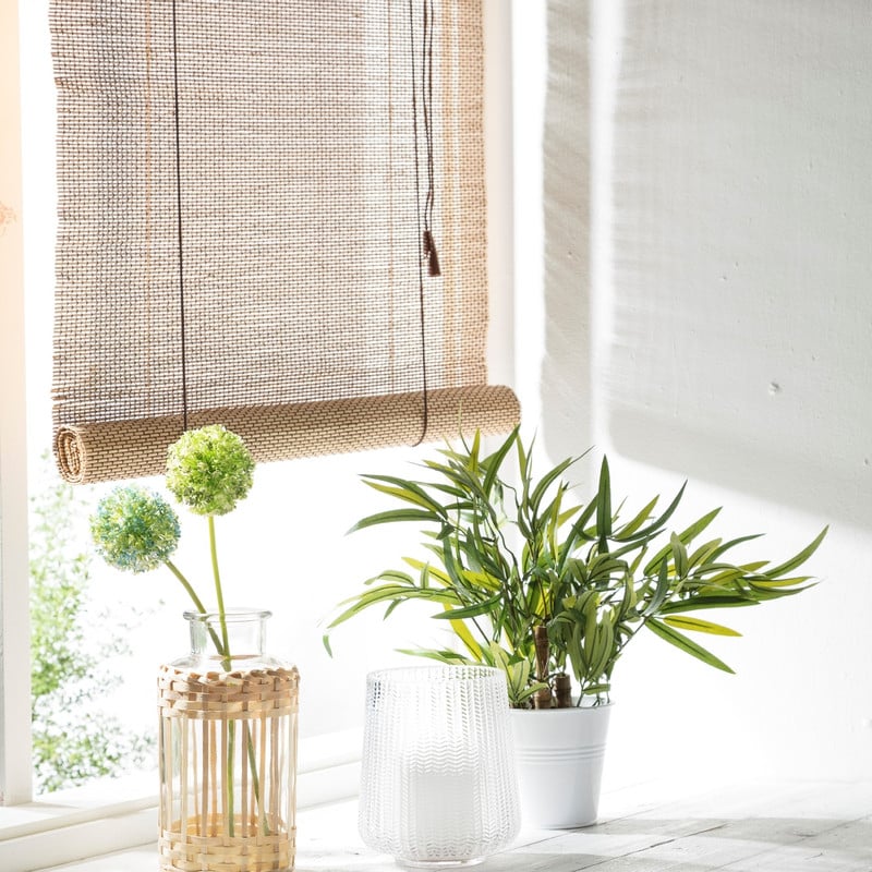 Bamboe rolgordijn - 150x180 cm