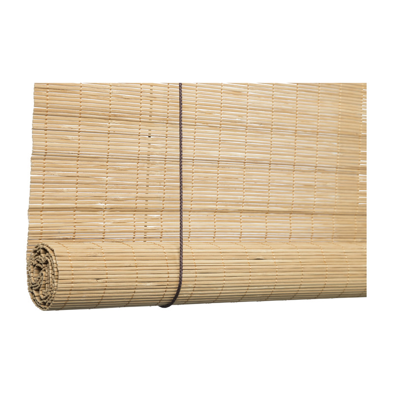 Rolgordijn bamboe smal - naturel - 60x130 cm