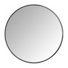 Ronde spiegel - ø80 cm - metalen lijst