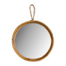 Spiegel in rotan frame - ø30 cm 