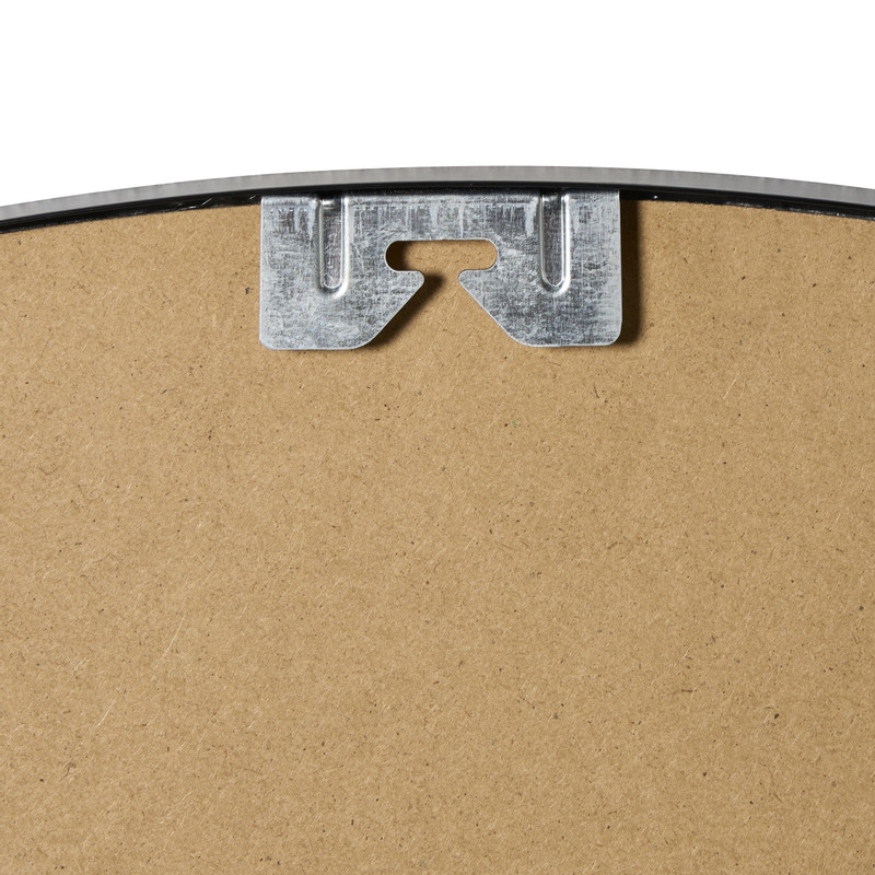 Spiegel rond met metalen lijst XXL - ⌀120 cm 