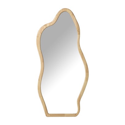 Spiegel XL wave - bruin - 70x150 cm