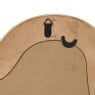 Spiegel rotan organisch - bruin - 60x47 cm