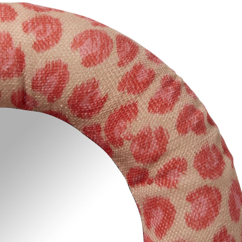Spiegel animal - roze - ø20 cm