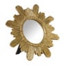 Spiegel zon - goud - 22x21 cm 