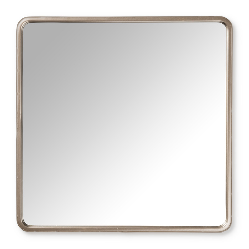 Spiegel vierkant - rose goud - 25x25 cm