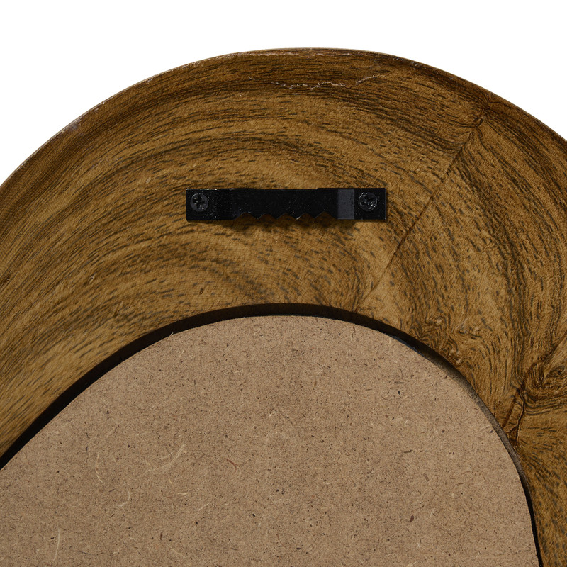 Spiegel organisch hout - naturel - 30x45x1.8 cm