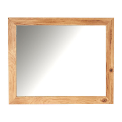 extract rem steeg Spiegel met houten lijst - 57.5x47.5 cm | Xenos