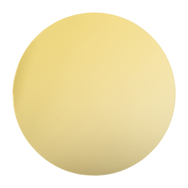 Plakspiegel goldglass - goudkleurig - 40 cm 