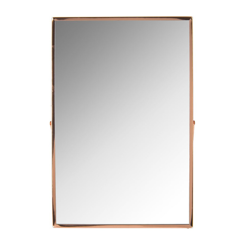 evalueren Verwaand vervolging Make-up spiegel - 20x30 cm - koper | Xenos