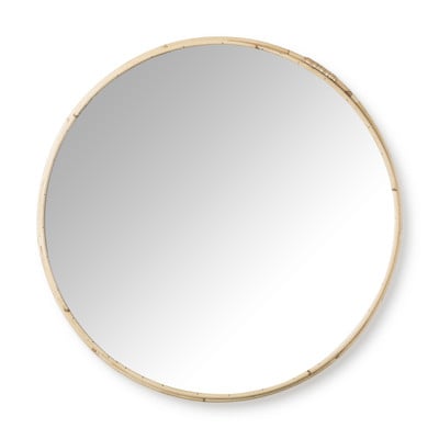 Spiegel rond met rotan rand - cm | Xenos