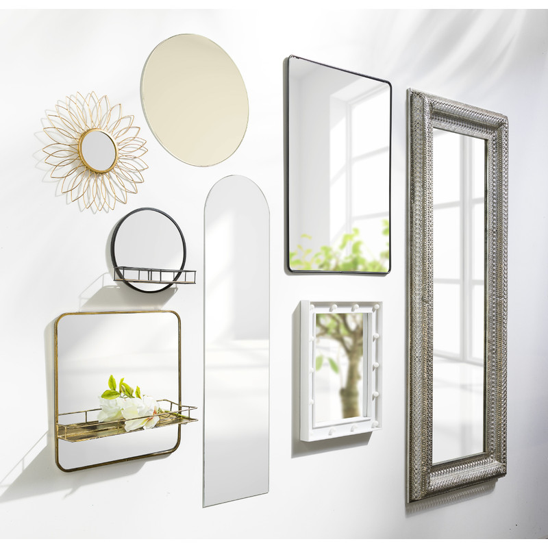Hedendaags bestrating krekel Spiegel met LED lichtjes - make-up spiegel - 39x49 cm | Xenos