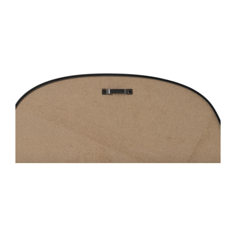 Spiegel basic - zwart - 32.5x32.5 cm