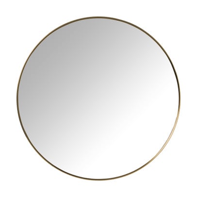 Ronde spiegel - ø70 cm - goudkleurig