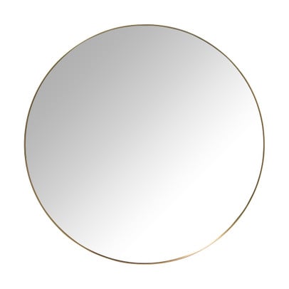 Ronde spiegel - ø120 cm - goudkleurig