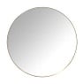 Ronde spiegel - ø120 cm - goud metalen lijst