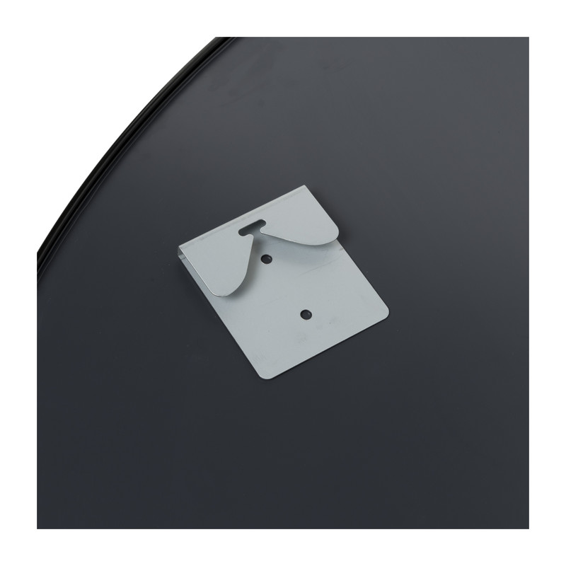 Ronde spiegel - ø120 cm - zwart metalen lijst