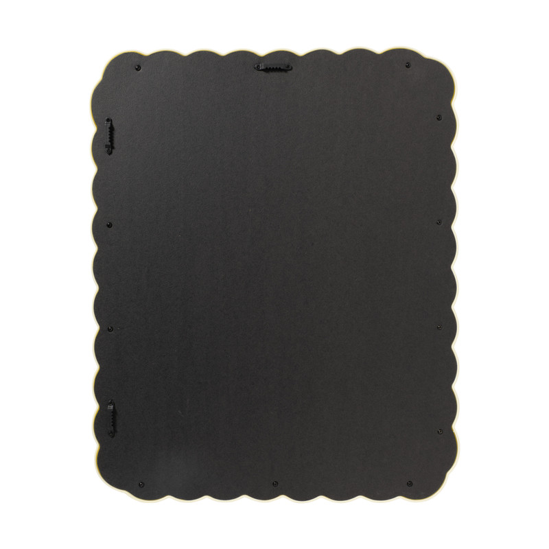 Spiegel twist - geel - 53x43 cm