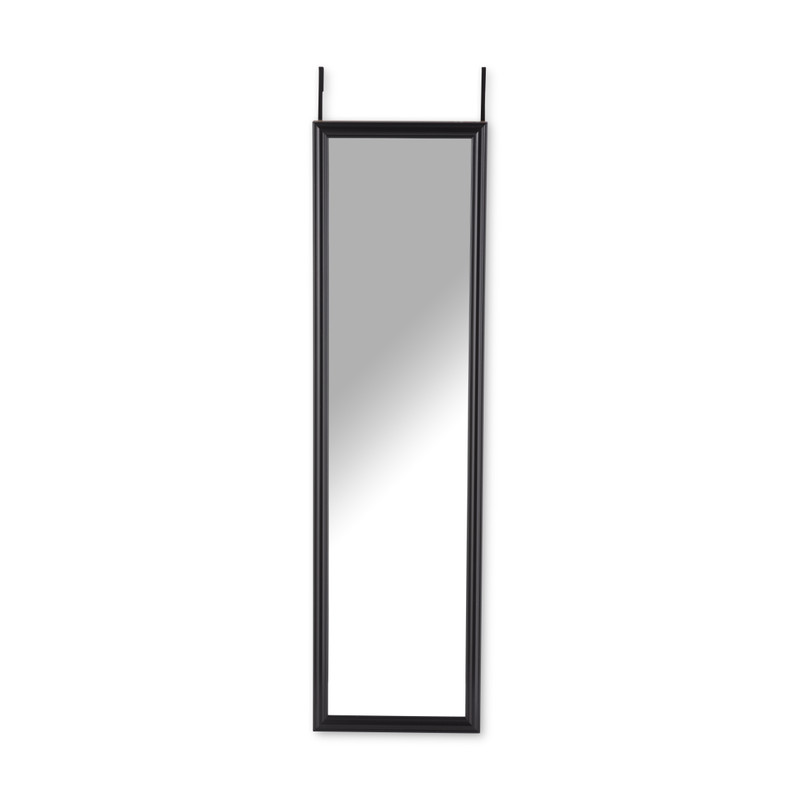 te binden Accommodatie Noord Amerika Spiegel deurhanger - zwart - 30x120 cm | Xenos