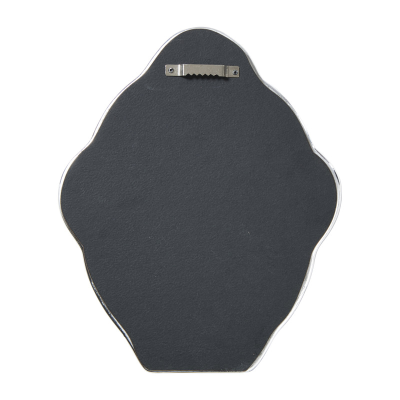 Spiegel golf - zilverkleurig - 25x30 cm