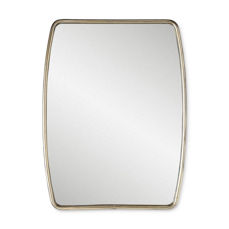 Spiegel - messing - 60x80 cm