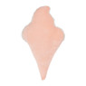 Sierkussen ijsje - roze/wit - 37x23 cm 