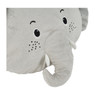 Sierkussen olifant - grijs - 42x47 cm 