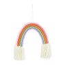 Wandhanger regenboog met franjes - 31x25 cm