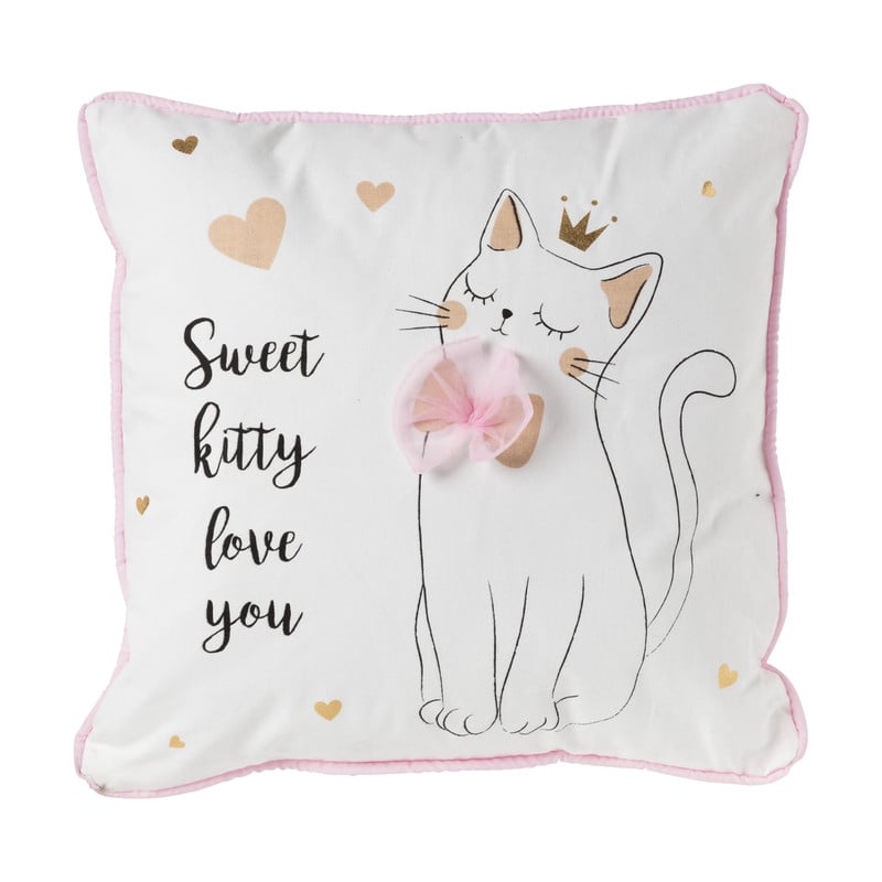 Sierkussen kat tule - 40x40 cm