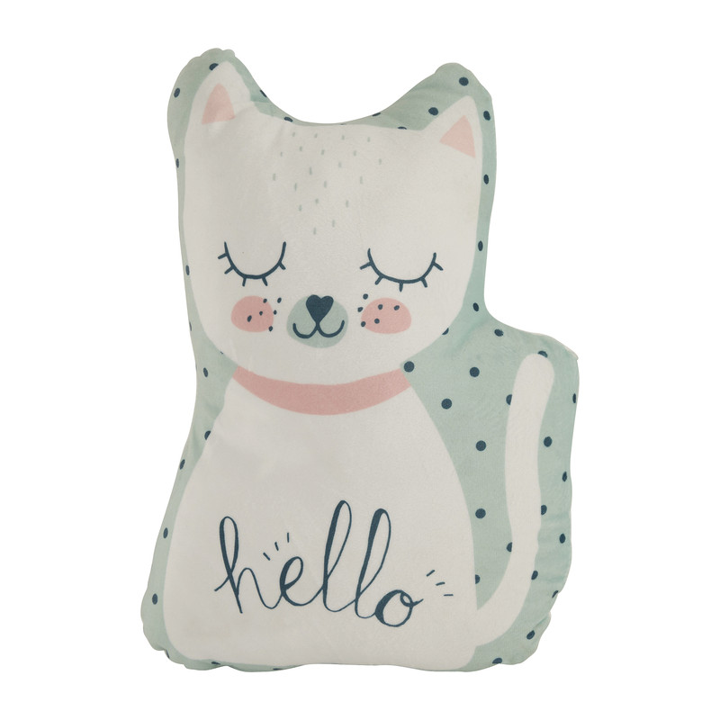 Sierkussen kat - 20x30 cm