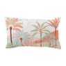 Kussen palmbomen - terra/groen - 30x50 cm