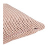 Sierkussen met blokjes - roze - 60x60 cm