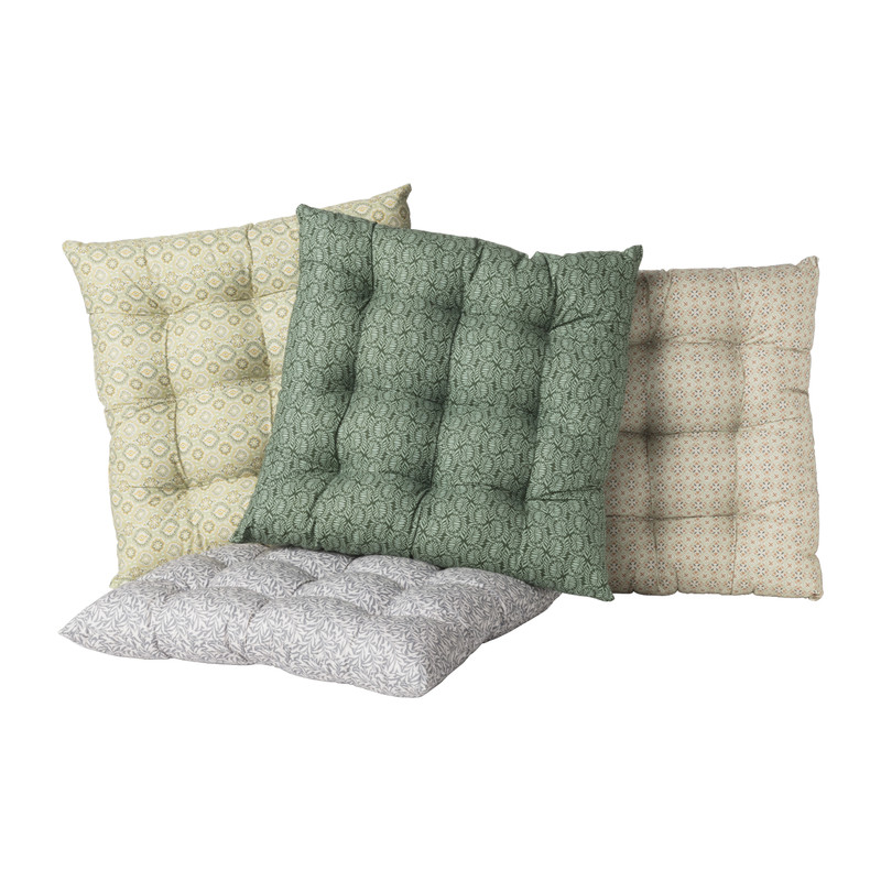 Zitkussen - donkergroen - 36x36 cm