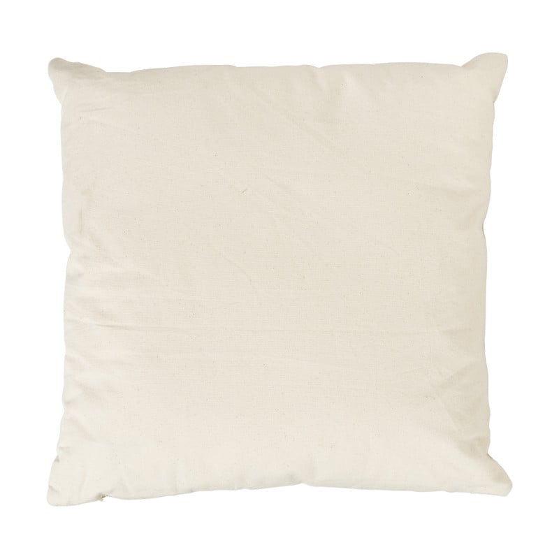 Kussen palmboom - beige/oranje - 43x43 cm