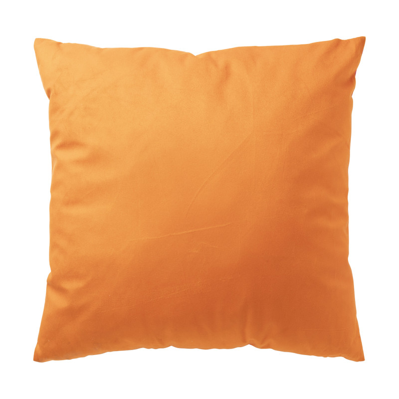 Kussen streep - roze/oranje - 45x45 cm