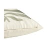 Kussen organisch blad - groen/beige - 45x45 cm