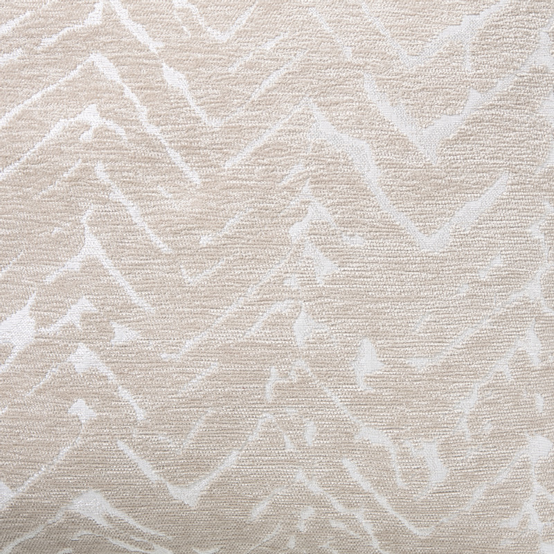 Kussen jacquard zigzag - beige - 45x45 cm