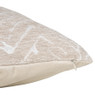 Kussen jacquard zigzag - beige - 45x45 cm