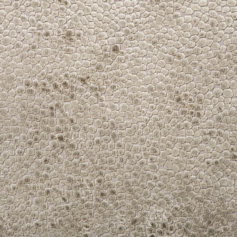 Kussen jacquard geschubt - bruin - 45x45 cm