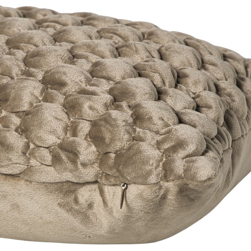 Kussen gepuft - bruin - 30x47 cm