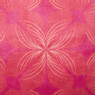 Kussen velvet bloem - rood/roze - 45x45 cm